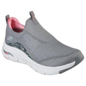Skechers Womens Arch Fit - big dreams gray/pink